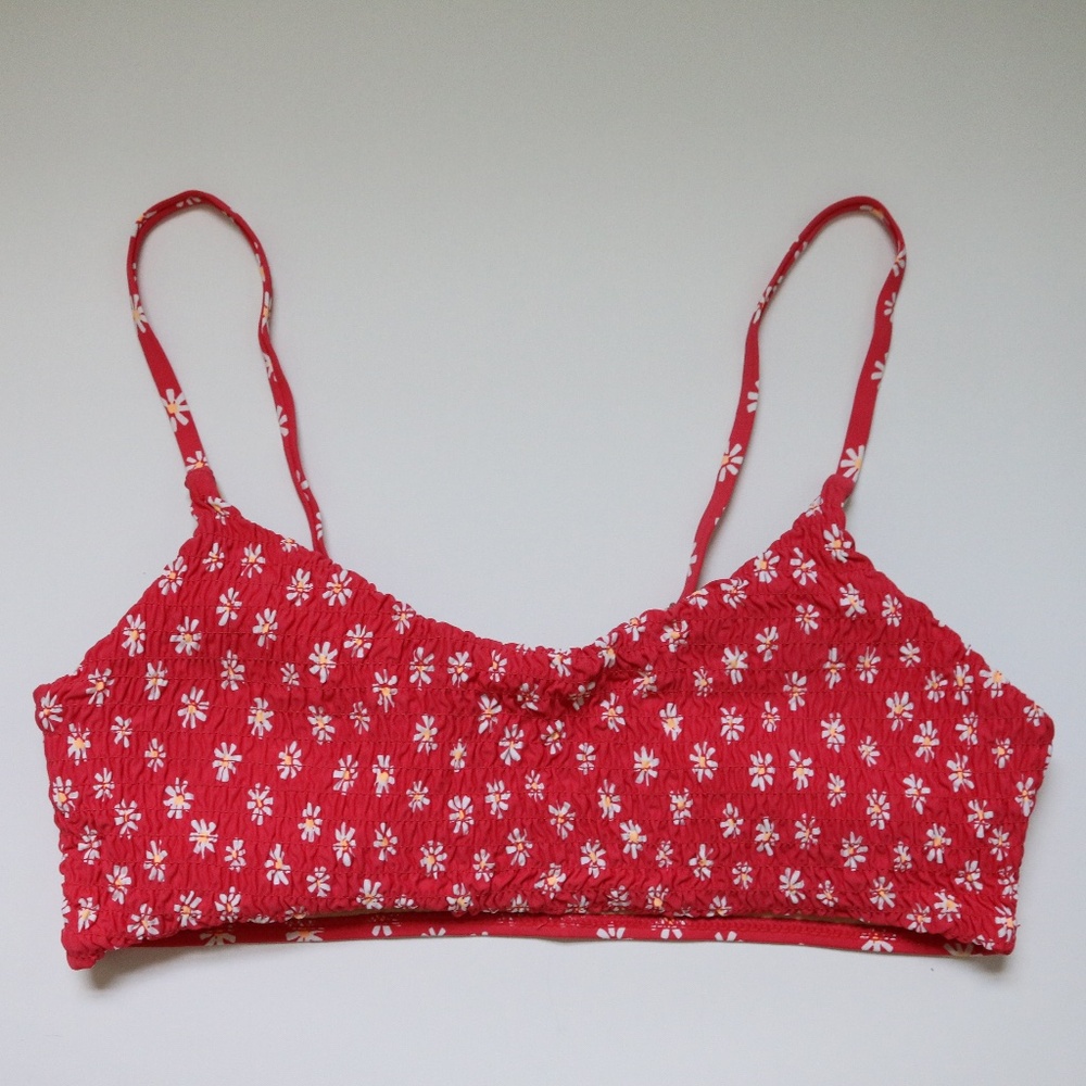Cotton On flower bikini top